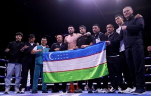Bahodir Jalolov va Javohir Ummatalievning Manchesterdagi gʻalabali jangidan FOTOGALEREYa