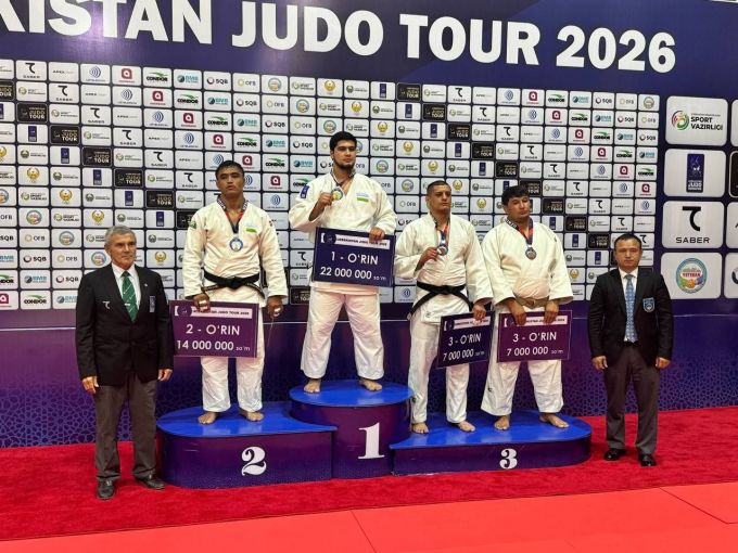 Cамарқандда 200 000 000 мукофот пулига эга Uzbekistan Judo Tour ғолиблари аниқланди